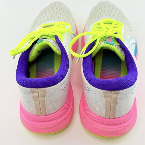 Women's Asics Gel Excite 7 Size 10 1012A801 Neon Running Shoes Sneakers - Picture 7 of 12
